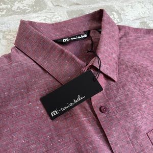 NWT Travis Mathew Button Down Casual Shirt